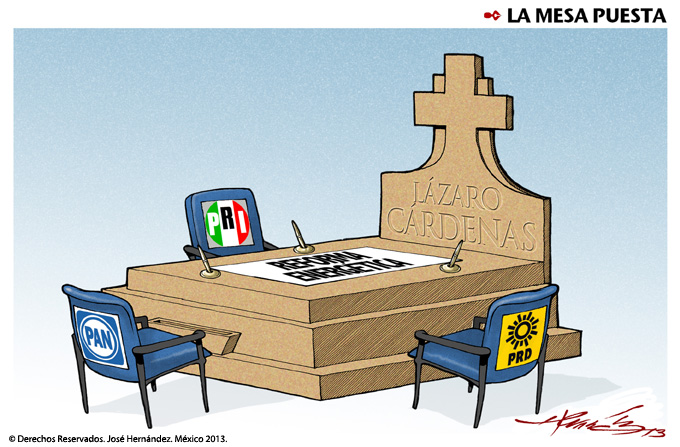 La mesa puesta